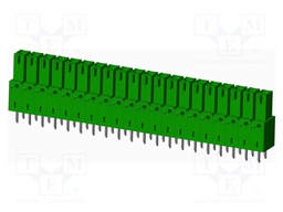 Connector: pluggable terminal block; socket; female; straight