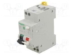RCBO breaker; Inom: 6A; Ires: 30mA; Poles: 1+N; 230VAC; IP20; 1÷16mm2