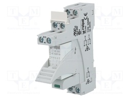 Relay: interface; DPDT; Ucoil: 24VAC; 8A; 8A/230VAC; 8A/24VDC; 100mΩ