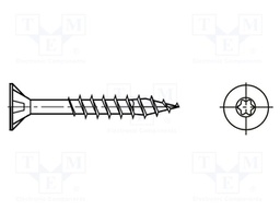 Screw; for wood