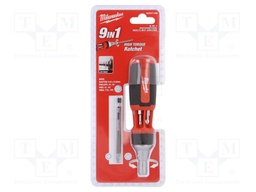 Kit: screwdriver; Phillips,Pozidriv®,slot,Torx®; short