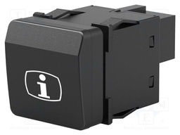 Switch: push-button; Pos: 2; SPST-NO; 0.05A/12VDC; OFF-(ON); 09