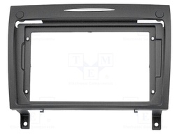 Radio frame; Mercedes; black; 9"