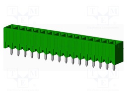 Connector: pluggable terminal block; socket; male; straight; THT