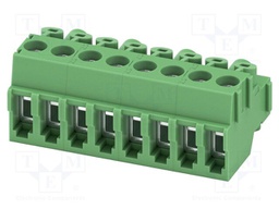 PCB connector, nominal cross section: 1.5 mm?, color: green,
