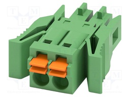 PCB connector, nominal cross section: 1.5 mm?, color: green,