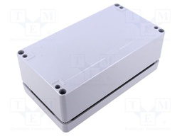 Enclosure: multipurpose; X: 120mm; Y: 220mm; Z: 81mm; AL; aluminium