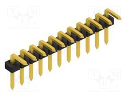 Connector: pin strips; pin header; male; PIN: 11; 2mm; THT; 1x11