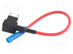 Fuse acces: fuse holder; Dim: 14.3x6x24.5mm; Len: 120mm