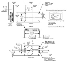 Converter: DC/DC; 96W; Uin: 9÷36V; Uout: 12VDC; Iout: 8A; DIP; 63.5g