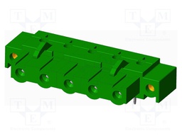 Connector: pluggable terminal block; socket; female; angled 90°
