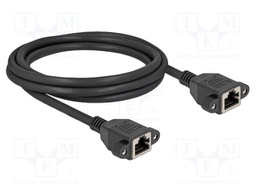 Extender Ethernet; S/FTP; Cat: 6a; RJ45 socket,both sides; 2m