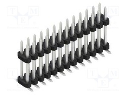 Connector: pin strips; pin header; male; PIN: 26; 2mm; SMT; 2x13
