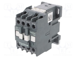 Contactor: 3-pole; NO x3; Auxiliary contacts: NO; 220VAC; 18A; DIN
