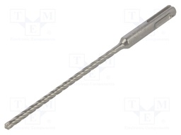 Drill bit; for concrete; Ø: 5mm; L: 165mm; Working part len: 100mm