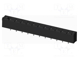 Connector: pluggable terminal block; socket; male; on PCBs
