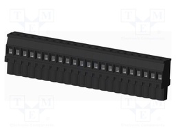 Connector: pluggable terminal block; plug; female; angled 90°