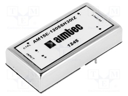 Converter: DC/DC; 15W; Uin: 9÷18V; 5VDC; Iout: 3A; 2"x1"; 33g