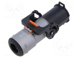 Connector: DC supply; male; straight; for cable; -40÷125°C; PIN: 1