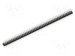 Connector: pin strips; pin header; male; PIN: 90; 2mm; THT; 2x45