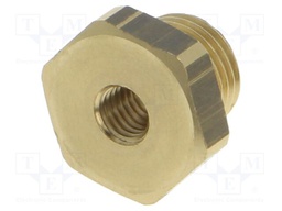 Brass; Mount.elem: thread adapter; Int.thread: M5