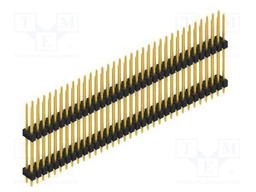 Connector: pin strips; pin header; male; PIN: 68; 2.54mm; THT; 2x34