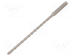 Drill bit; for concrete; Ø: 6mm; L: 210mm; Working part len: 150mm