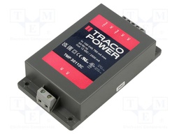 Converter: AC/DC; 30W; Uout: 12VDC; Iout: 2.5A; 80%; Series: TMP 30