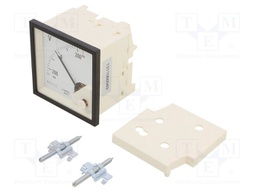 Ammeter; analogue; on panel; Class: 1,5; 600V; Length: 61mm; 72x72mm