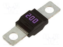 Fuse: fuse; 200A; 32VDC; medium time-lag; automotive; 41x12x8mm
