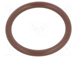 O-ring gasket; FPM; D: 3.5mm; Øint: 11mm; brown; -20÷200°C