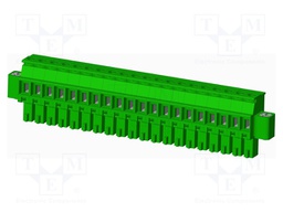 Connector: pluggable terminal block; plug; female; angled 90°