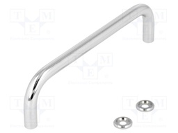 Handle; Mat: chromium plated steel; chromium plated; H: 35mm