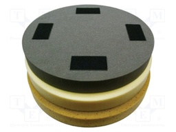 Sponge plaster smoothing disc; 400mm