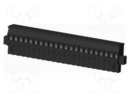 Connector: pluggable terminal block; plug; female; angled 90°