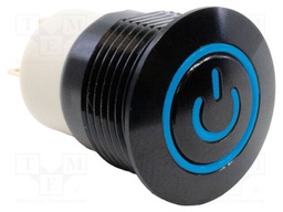 Switch: vandal resistant; Pos: 2; SPST-NO; 2A/36VDC; IP67; OFF-ON