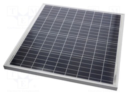 Photovoltaic cell; polycrystalline silicon; 670x650x30mm; 60W