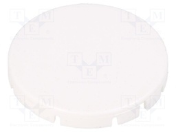 Actuator lens; white; Ø19.7mm