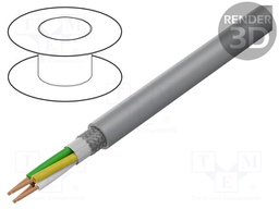 Wire: control cable; SUPERTRONIC® 310-C-PVC; 4x0.34mm2; grey