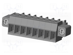Connector: pluggable terminal block; plug; female; straight; grey
