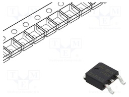 Fixed LDO Voltage Regulator, 3V to 16V, 400mV Dropout, 8Vout, 0.5Aout, TO-252-3