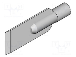 Tip; cutting,shovel; 0.65x13mm; longlife