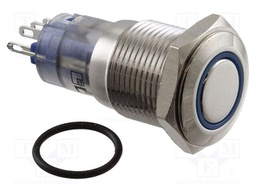 Switch: vandal resistant; Pos: 2; SPDT; 2A/48VDC; IP67; ON-(ON)