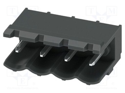 PCB headers, nominal cross section: 2.5 mm?, color: black, n