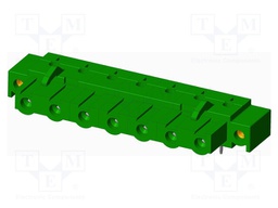 Connector: pluggable terminal block; socket; female; angled 90°
