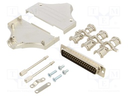 D-Sub; PIN: 37; plug; male; turned contacts; straight; soldering