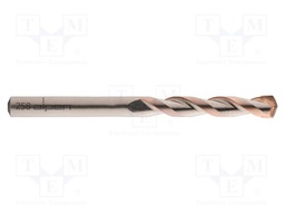 Drill bit; for concrete; Ø: 10mm; L: 120mm; Working part len: 80mm