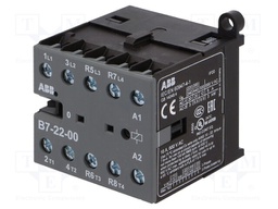 Contactor: 4-pole; NC x2 + NO x2; 220÷240VAC; 7A; DIN,on panel; B7