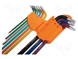 Wrenches set; Torx®; 9pcs.