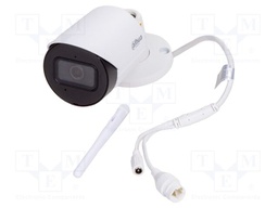Camera: CCTV IP; compact; 2Mpx; Dim: 166.2x70x128.6mm; IP67; 12VDC